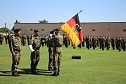 Bei Appell in Sondershausen Kommando &uuml;ber geben (Foto: Karl-Heinz Herrmann)