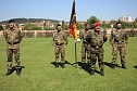 Bei Appell in Sondershausen Kommando &uuml;ber geben (Foto: Karl-Heinz Herrmann)