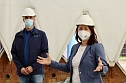 B&uuml;rgermeister Kai Buchmann begr&uuml;&szlig;te die Umweltministerin Anja Siegesmund (Foto: Eva Maria Wiegand)