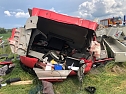 Folgenschwerer Unfall auf der A 38 (Foto: S. Dietzel)