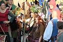 Mit einem phantastischen Spektakel und die Verabschiedung aller Akteure, endete das 28. Mittelalterfest von Bad Langensalza (Foto: Eva Maria Wiegand)