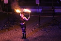 Atemberaubendes Feuerspektakel auf dem T&ouml;pfermarkt in Bad Langensalza  (Foto: Eva Maria Wiegand)