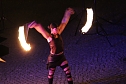 Atemberaubendes Feuerspektakel auf dem T&ouml;pfermarkt in Bad Langensalza (Foto: Eva Maria Wiegand)