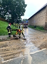 Schäden der Unwetter gestern und heute Morgen (Foto: Feuerwehr) Schäden der Unwetter gestern und heute Morgen (Foto: Feuerwehr)