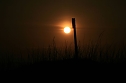 Sonnenuntergang - fotografiert vom Hainer Berg (Foto: Christoph Keil)