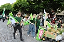 Farbenfroher Festumzug zum 211. Brunnenfest in Bad Langensalza (Foto: Eva Maria Wiegand)
