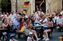 Public Viewing auf dem Neumarkt in Bad Langensalza zum Achtelfinalspiel der EM 2024 - Deutschland gegen D&auml;nemark (Foto: Eva Maria Wiegand)