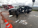 Unfall auf der A71 (Foto: S. Dietzel)