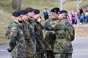 Verabschiedungsappell von Major Baumbach (Aufkl&auml;rungsbataillons 13 - Standort Gotha) auf dem Jahnplatz in Bad Langensalza (Foto: Eva Maria Wiegand)