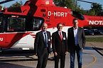 Festakt zum 30. Jubil&auml;um f&uuml;r "Christoph 37" (Foto: agl)