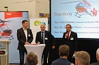 Festakt zum 30. Jubil&auml;um f&uuml;r "Christoph 37" (Foto: agl)