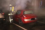 Mutma&szlig;liche Brandanschl&auml;ge gestern nacht in Sonderhausen (Foto: S.Dietzel)