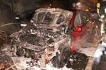 Mutma&szlig;liche Brandanschl&auml;ge gestern nacht in Sonderhausen (Foto: S.Dietzel)