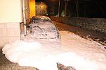 Mutma&szlig;liche Brandanschl&auml;ge gestern nacht in Sonderhausen (Foto: S.Dietzel)