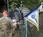 Übergabeapell in Herbsleben (Foto: Kyffhäuser Kaserne) Übergabeapell in Herbsleben (Foto: Kyffhäuser Kaserne)