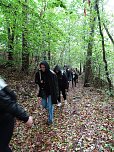 Wandertag von Th&uuml;ringer Berufssch&uuml;lern in und um Bad Frankenhausen auf den Spuren des Mittelalters  (Foto: Peter Ke&szlig;ler)