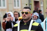 Fr&ouml;hlichbunter Karnevalsumzug in und um Bad Langensalza (Foto: Eva Maria Wiegand/ Olaf Schulze)