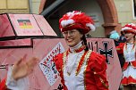 Fr&ouml;hlichbunter Karnevalsumzug in und um Bad Langensalza (Foto: Eva Maria Wiegand/ Olaf Schulze)