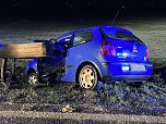 Schwerer Verkehrsunfall bei Gunderslaben (Foto: S.Dietzel)