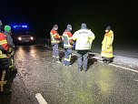 Schwerer Verkehrsunfall bei Gunderslaben (Foto: S.Dietzel)