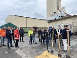 Erster Spatenstich für Siloerweiterungsbau in Bad Langensalza (Foto: oas) Erster Spatenstich für Siloerweiterungsbau in Bad Langensalza (Foto: oas)