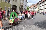 Gro&szlig;er festlicher Umzug zum 211. Brunnenfest in Bad Langensalza (Foto: Eva Maria Wiegand)