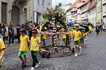 Gro&szlig;er festlicher Umzug zum 211. Brunnenfest in Bad Langensalza (Foto: Eva Maria Wiegand)