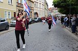 Gro&szlig;er festlicher Umzug zum 211. Brunnenfest in Bad Langensalza (Foto: Eva Maria Wiegand)