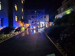 Brand im Krankenhaus (Foto: S.Dietzel)