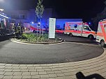 Brand im Krankenhaus (Foto: S.Dietzel)