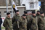 Verabschiedungsappell von Major Baumbach (Aufkl&auml;rungsbataillons 13 - Standort Gotha) auf dem Jahnplatz in Bad Langensalza (Foto: Eva Maria Wiegand)