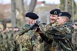 Verabschiedungsappell von Major Baumbach (Aufkl&auml;rungsbataillons 13 - Standort Gotha) auf dem Jahnplatz in Bad Langensalza (Foto: Eva Maria Wiegand)