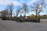 Verabschiedungsappell von Major Baumbach (Aufkl&auml;rungsbataillons 13 - Standort Gotha) auf dem Jahnplatz in Bad Langensalza (Foto: Eva Maria Wiegand)