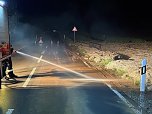 Unwetter-Einsatz im Unstrut-Hainich-Kreis (Foto: Feuerwehr Obermehler)