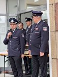 Ehrung der Alterskameraden - Feuerwehrstele vor dem Barbaraheim Mühlhausen (Foto: LRA Unstrut-Hainich-Kreis) Ehrung der Alterskameraden - Feuerwehrstele vor dem Barbaraheim Mühlhausen (Foto: LRA Unstrut-Hainich-Kreis)
