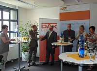 Bild: Prosit auf "Unruhestand"