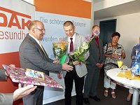 Bild: Prosit auf "Unruhestand"