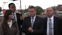 Grundsteinlegung für neues Autohaus Bild: Grundsteinlegung für neues Autohaus