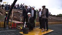Grundsteinlegung für neues Autohaus Bild: Grundsteinlegung für neues Autohaus
