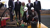 Grundsteinlegung für neues Autohaus Bild: Grundsteinlegung für neues Autohaus