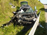 Bild: Unfall auf der A 38