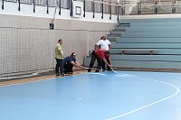 Alles klar für das morgige Spiel Bild: Alles klar für das morgige Spiel