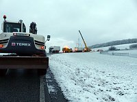 Letzte Arbeiten an der Unfallstelle Bild: Letzte Arbeiten an der Unfallstelle