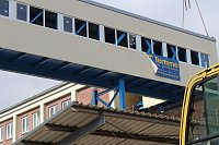 Neue Seilfahrtsbrücke wird montiert Bild: Neue Seilfahrtsbrücke wird montiert