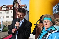 Marathonläufer unterwegs Bild: Marathonläufer unterwegs