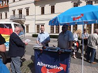 Bild: AfD-Wahlkampf in Sondershausen