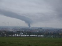 Dicke Rauchschwaden über Greußen Bild: Dicke Rauchschwaden über Greußen