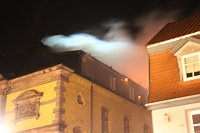 Großbrand in Sondershausen Bild: Großbrand in Sondershausen