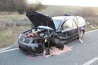 Sechs Menschen bei Unfall verletzt Bild: Sechs Menschen bei Unfall verletzt