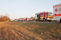 Sechs Menschen bei Unfall verletzt Bild: Sechs Menschen bei Unfall verletzt